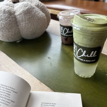 Chill Coffee and Wine Bar - Coconut matcha cloud - Coffee & Tea Near Me - Arlington, Texas Chill Coffee and Wine Bar - Coconut matcha cloud - Coffee & Tea Near Me - Arlington, Texas