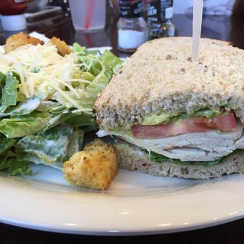 Boudin SF - Cesar salad + turkey avocado yum! - Bakeries Near Me - Costa Mesa, California