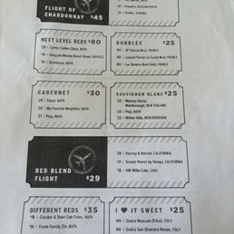 Flight menu Flight menu