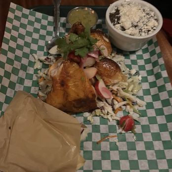 LaVerne's - Half chicken with beans - Bars Near Me - Portland, Oregon