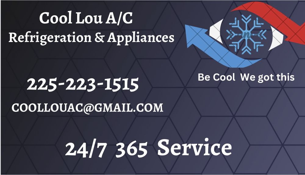 COOL LOU APPLIANCES Request a Quote Baton Rouge, Louisiana