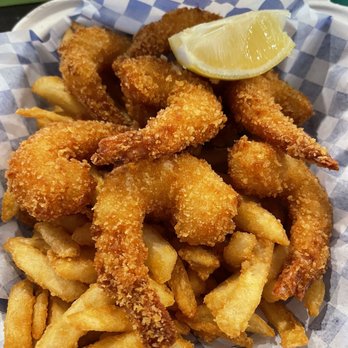 Olivers Fish & Chips - Prawn basket with fries - Fish & Chips Near Me - Graham, Washington Olivers Fish & Chips - Prawn basket with fries - Fish & Chips Near Me - Graham, Washington