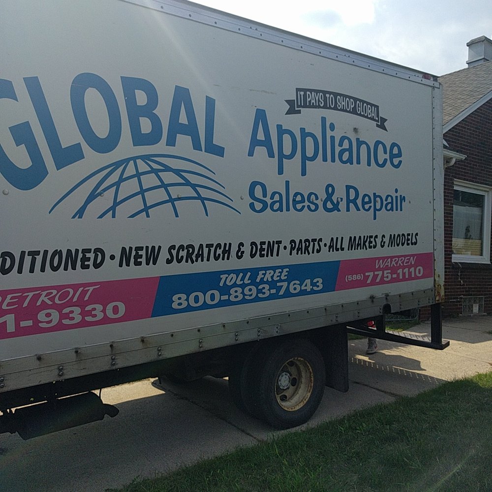 Global Appliances - when you see this truck you know quality is on the way to your house - Appliances Near Me - Warren, Michigan Global Appliances - when you see this truck you know quality is on the way to your house - Appliances Near Me - Warren, Michigan
