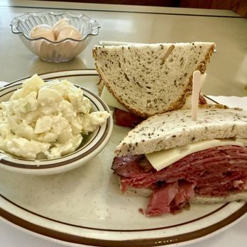 Art's Delicatessen - Pastrami & Swiss on Rye with Potato Salad. - Delis Near Me - Studio City, California