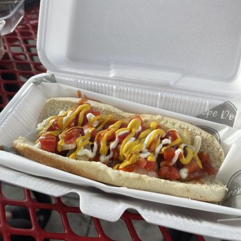 Krépe Dog - Street Dog, but no jalepenos. - Hot Dogs Near Me - Modesto, California