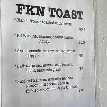 FKN Bread - Menu - Bakeries Near Me - San Juan Capistrano, California FKN Bread - Menu - Bakeries Near Me - San Juan Capistrano, California