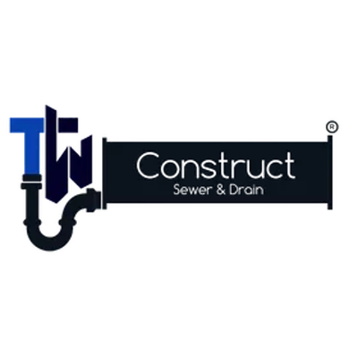 TW Construct Sewer & Drain Logo