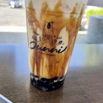 Junni Desserts - Brown sugar with boba - Desserts Near Me - Folsom, California