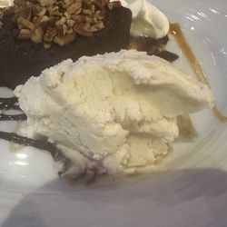 Ice cream looking a little sad.