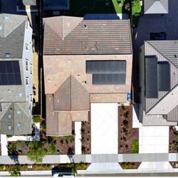 NRG Clean Power - Completed Tracy residential solar system delivering reliable, sustainable energy and backup power.