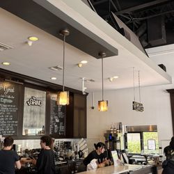 Coffee bar/order station