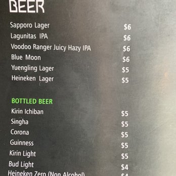 Cilantro Asian Bistro - Davie - Beer selection - Asian Fusion Near Me - Davie, Florida Cilantro Asian Bistro - Davie - Beer selection - Asian Fusion Near Me - Davie, Florida
