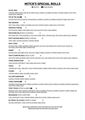 Menu photo 2 Toro Sushi Chicago, IL