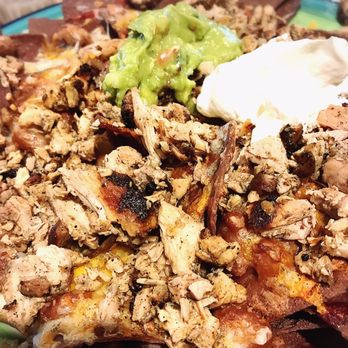 Dos Coyotes Border Cafe - Close-up Santa Fay Nachos - Tex-Mex Near Me - San Ramon, California
