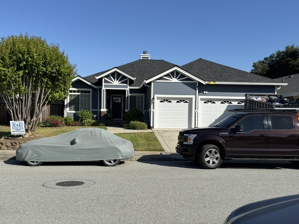 Slide of E & E Roofing