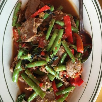 Nara Thai - Beef pad kra pow - Thai Near Me - Houston, Texas Nara Thai - Beef pad kra pow - Thai Near Me - Houston, Texas