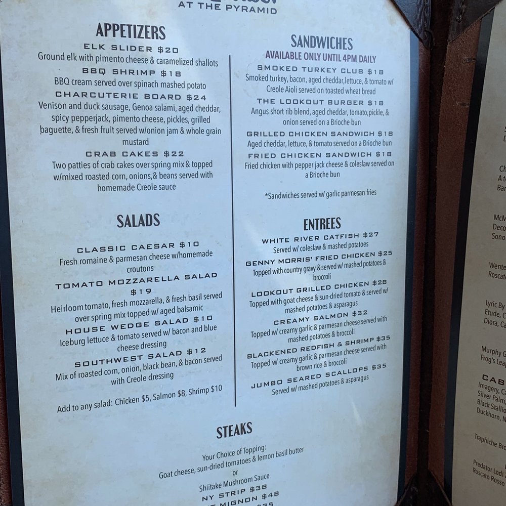Menu Menu