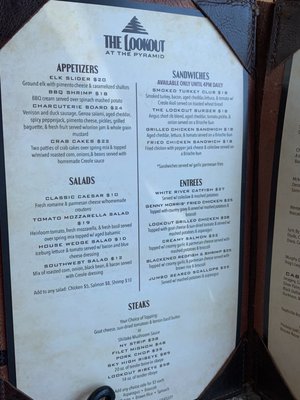 Menu photo 2 Memphis Pyramid Dining Memphis, TN