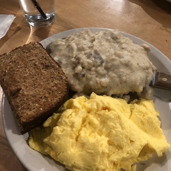 Alfred's Cafe - Chicken fried steak + 5 scrambled eggs - American Near Me - Tacoma, Washington