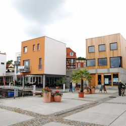 Drehbrücke Malchow - Hafenzeile neuer Bauart