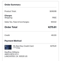 It's what I paid for a product that stopped working in the warranty period and the only gave me $221 back