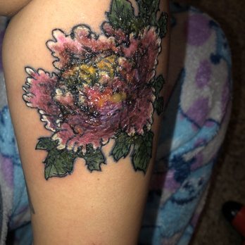 Flying Crow Tattoo - Infection - Tattoo Near Me - Manteca, California
