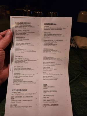 Menu photo 7 Daisy Lounge Austin, TX