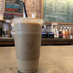 Foxtrot Coffee - Iced lavender honey cold brew.