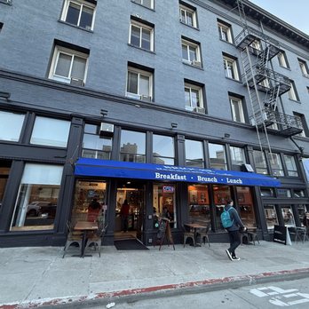 Brioche Bakery & Cafe - exterior on a busy road - Breakfast & Brunch Near Me - San Francisco, California Brioche Bakery & Cafe - exterior on a busy road - Breakfast & Brunch Near Me - San Francisco, California