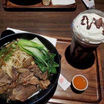 Rain Cafe - Beef Noodle Soup + Ferrero Rocher Milkshake - Coffee & Tea Near Me - Seattle, Washington Rain Cafe - Beef Noodle Soup + Ferrero Rocher Milkshake - Coffee & Tea Near Me - Seattle, Washington