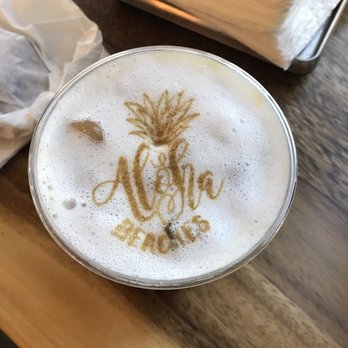 Local Joe - Iced Thai latte. - Coffee & Tea Near Me - Honolulu, Hawaii