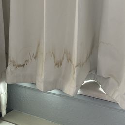 Stained curtains from ??? Dookie ??? Question mark ??? Stained curtains from ??? Dookie ??? Question mark ???