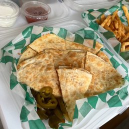 Seafood Quesadilla