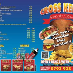 Cross KEBAB - Menu