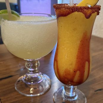 Raul's Tequila & Kitchen - Chunky blended drinks that they charged a fee to blend. Couldn't even drink them thru the straw. - Mexican Near Me - Victorville, California