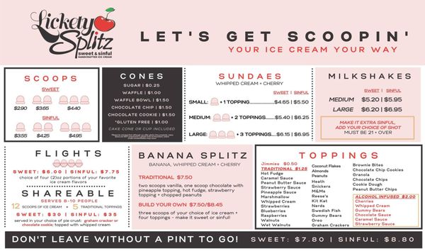 Lickety Splitz Handcrafted Ice Cream by null