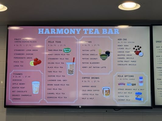 Menu photo 3 Harmony Tea & Acai Mission Viejo, CA Menu photo 3 Harmony Tea & Acai Mission Viejo, CA