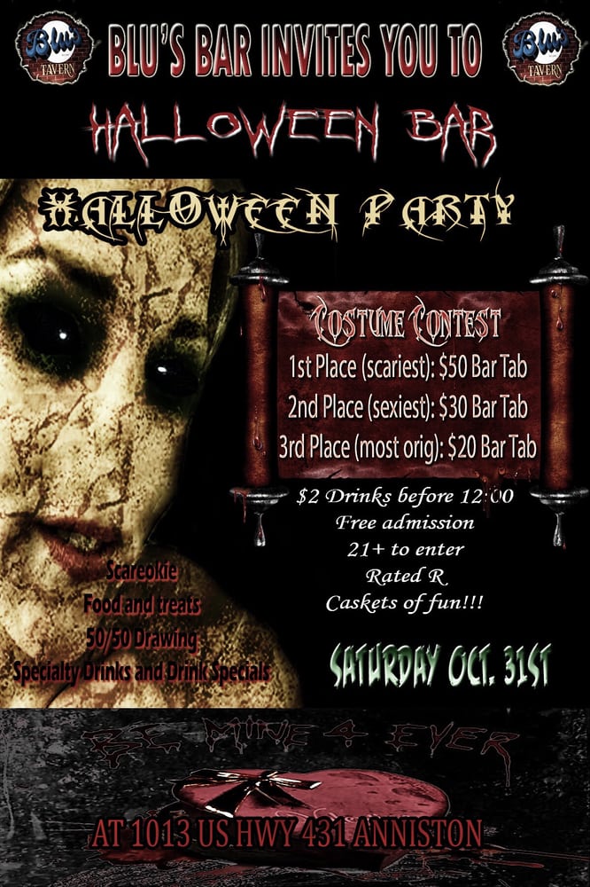 Blu's Karaoke Bar Logo