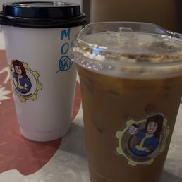 Mocha and snickerdoodle latte
