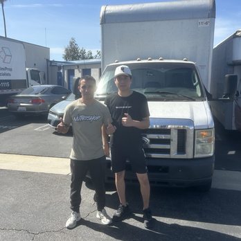 Prime Moving - Prime mover pros Ali and Diego after getting the job done. - Movers Near Me - Glendale, California