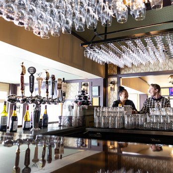 Frontier Tavern - Bar Area with Couple - New American Near Me - Bedford, Pennsylvania