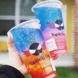 Tapioca Go - New sunset and galaxy tea!!! MUST TRY