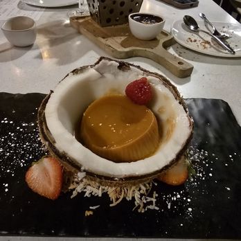 Bolero Restaurante - Coconut flan - Tapas/Small Plates Near Me - Temecula, California