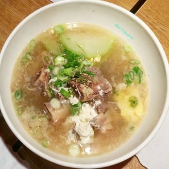 Sa Rang Bang - Beef short rib soup with egg and green onions. - Korean Near Me - Sacramento, California