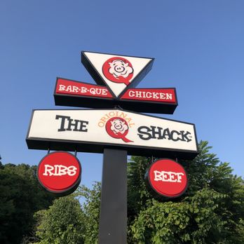 The Original Q Shack - Restaurant exterior sign - Barbeque Near Me - Durham, North Carolina The Original Q Shack - Restaurant exterior sign - Barbeque Near Me - Durham, North Carolina