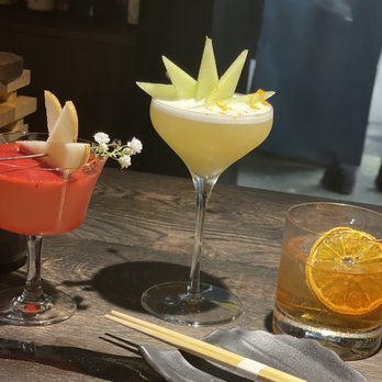 Kinjo Room - Pear Pressure, Papa Chili and Apple Old Fashioned - Sushi Bars Near Me - Atlanta, Georgia Kinjo Room - Pear Pressure, Papa Chili and Apple Old Fashioned - Sushi Bars Near Me - Atlanta, Georgia