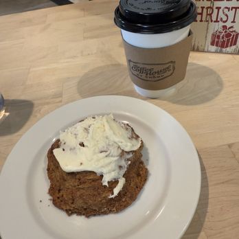 The Coffee House By Chomp - Cinnamon roll scone - Coffee & Tea Near Me - Solvang, California