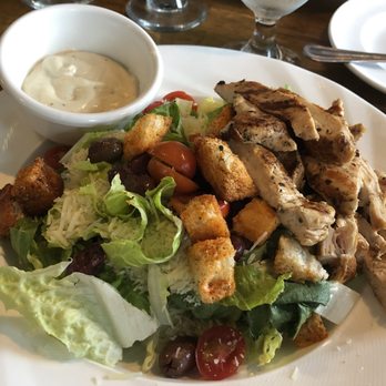 The Station - Grilled chicken Caesar salad - New American Near Me - Naugatuck, Connecticut