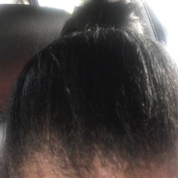 Permed hair Permed hair