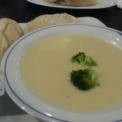 Isehaug Kafeteria - Cauliflower & Broccoli soup